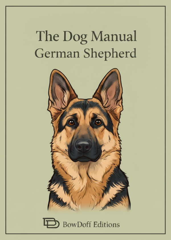 german shepherd dog portrait